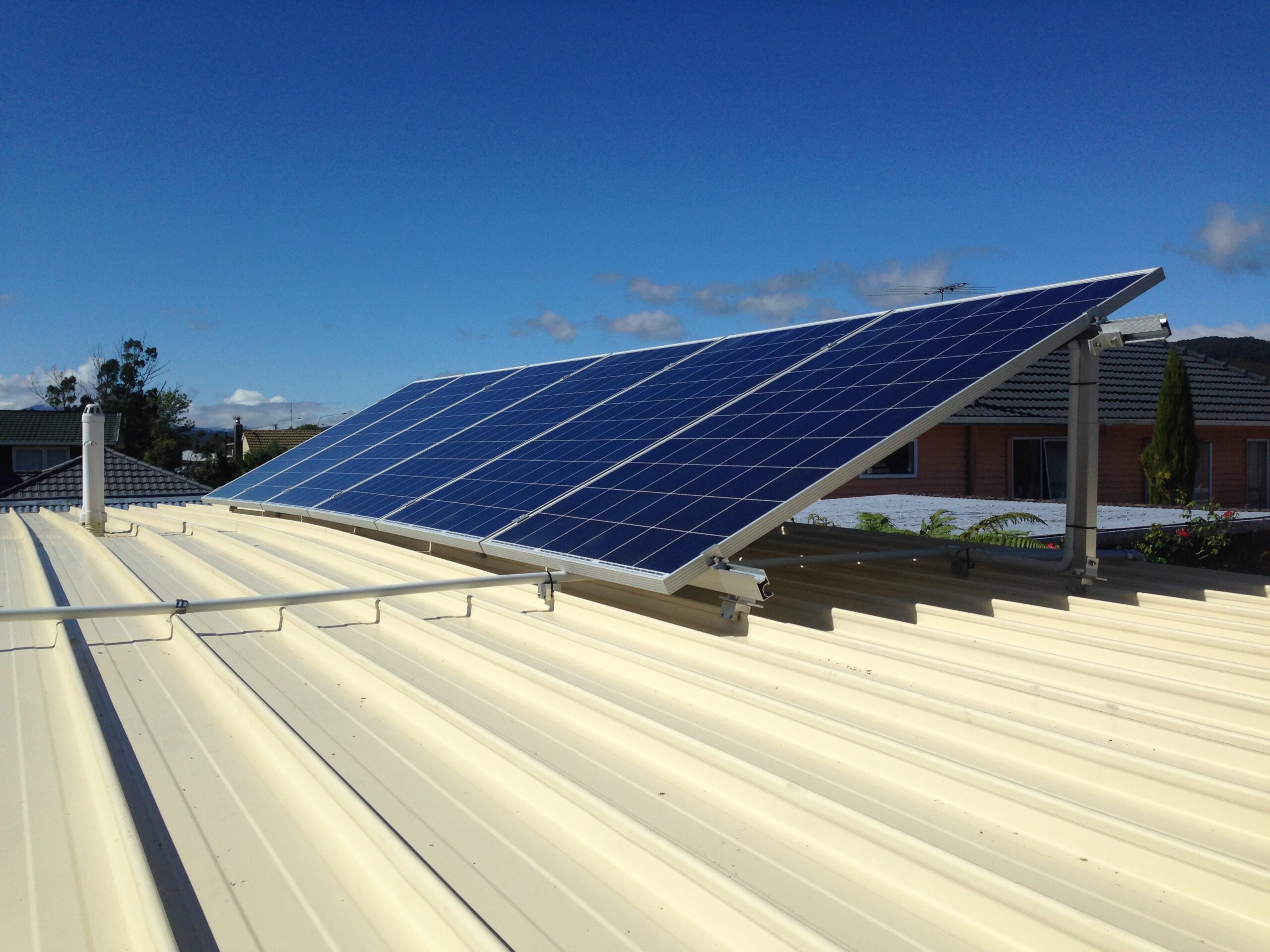 Panel Installation of Roofing